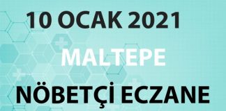 Maltepe Nöbetçi Eczane 10 Ocak 2021 Pazar